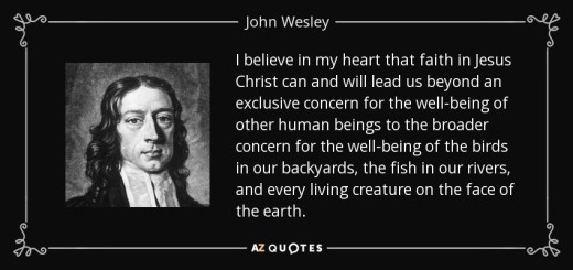 John Wesley, Founder of Methodism, Promoted a Vegetarian Diet